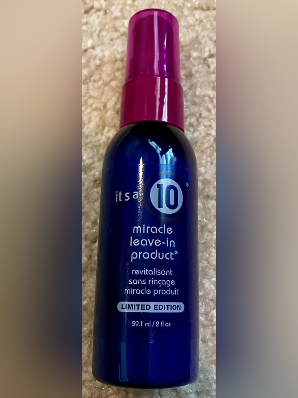 💐 4/$25 It’s a 10 Limited Edition Miracle Leave-In Product 2 fl oz